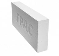 Газобетонный перегородочный блок ГРАС D400, 600*300*100