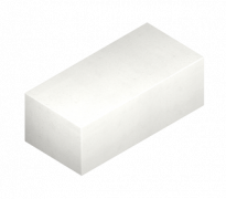 Силикатный кирпич полуторный белый