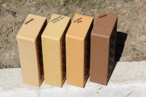 Кирпич керамический жёлтый 1 NF одинарный Terex солома М-150