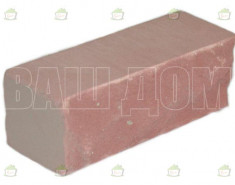 Кирпич силикатный розовый колотый