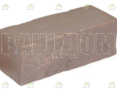 Силикатный кирпич коричневый колотый