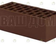 Кирпич лицевой коричневый