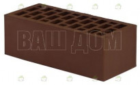 Кирпич лицевой коричневый
