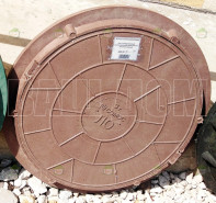 Люк полимерно-песчаный с нагрузкой до 3-х тонн